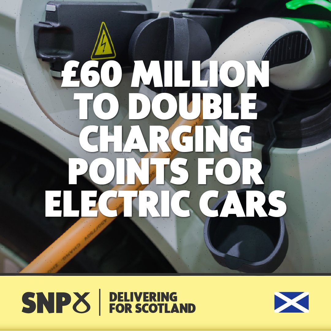 The SNP on Twitter "🔌 Scotland's network of electric vehicle charging