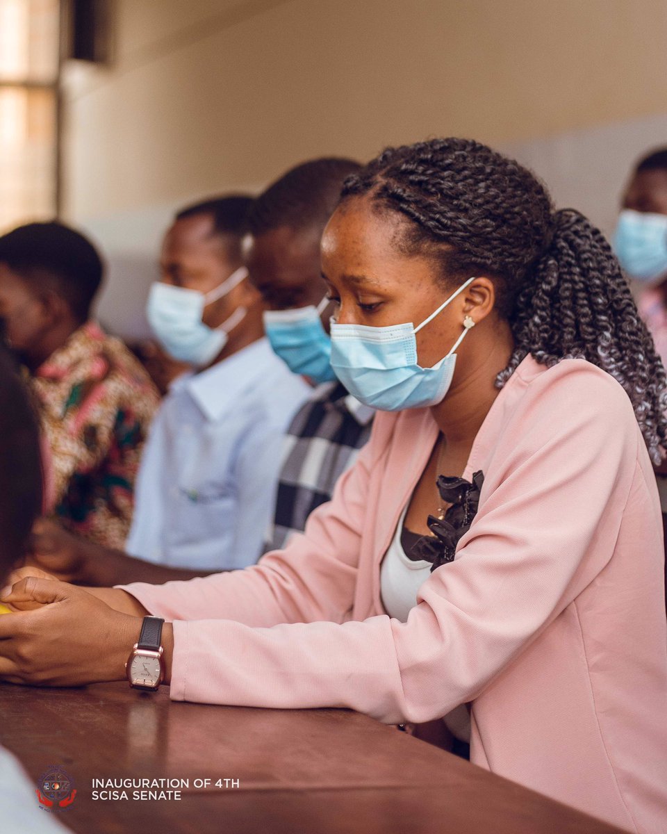 thescisasenate's tweet image. 📸Excerpt of guests at the inauguration of the SCISA 4th Senate last Friday. 

#ScisaSenate
#ScisaKNUST