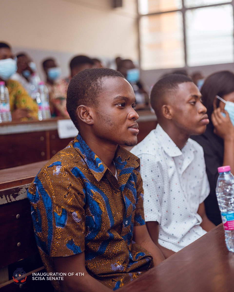 thescisasenate's tweet image. 📸Excerpt of guests at the inauguration of the SCISA 4th Senate last Friday. 

#ScisaSenate
#ScisaKNUST