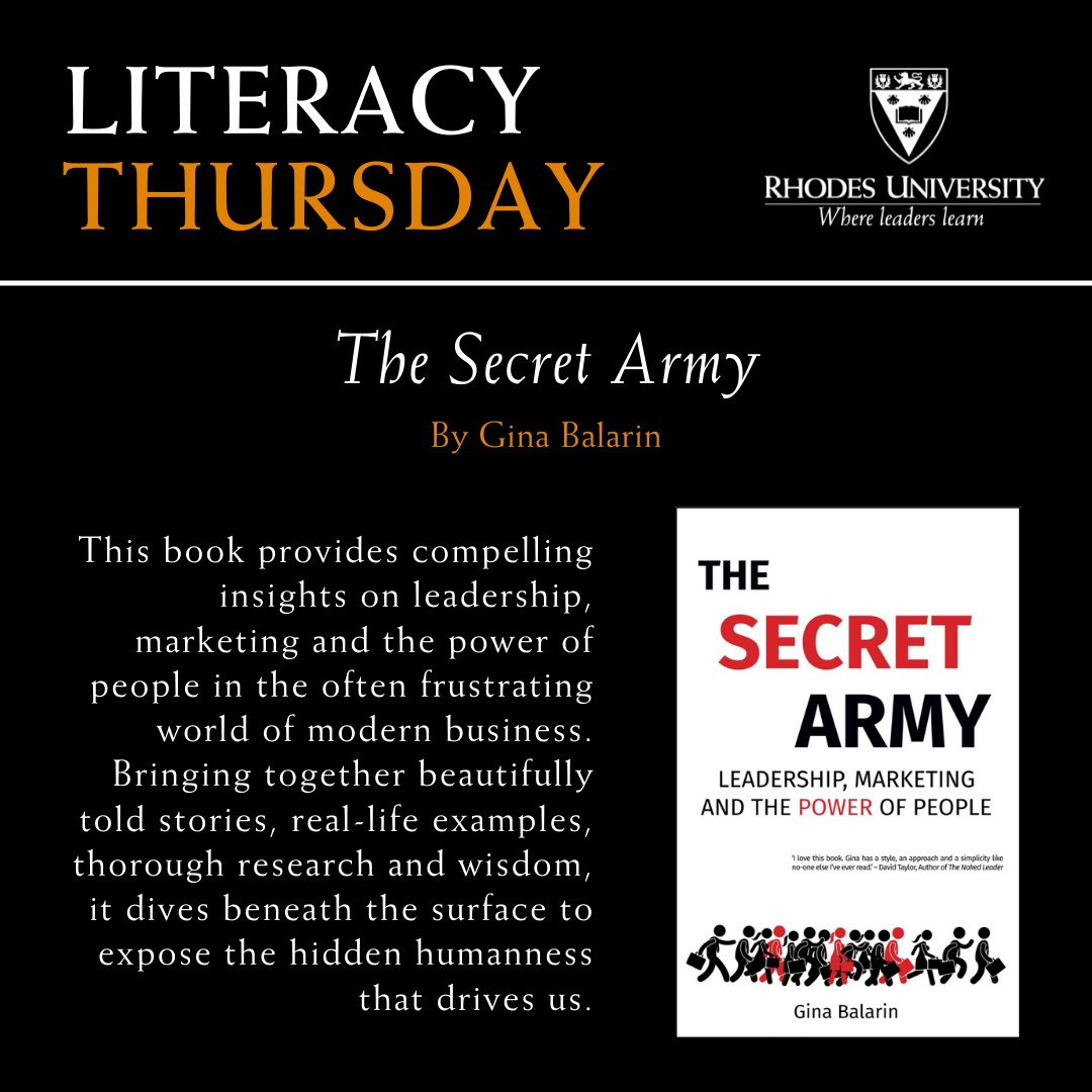 Rhodes_Uni's tweet photo. #LiteracyThursday
For more info, and other great books, go to:
https://t.co/mVXmd2K3tU

@GBalarin 
@Vrballistics https://t.co/xyVZTqyEkV