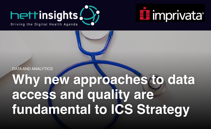 Imprivata's tweet photo. A holistic approach to patient data will empower ICSs - read how many different agencies &amp; organisations will need access to patient information to deliver truly joined up healthcare, on the @HETTShow Insights:  https://t.co/LIgVGzkzay
#DigitalIdentity #SSO #healthcare #LHIS22 https://t.co/fBafjJAm2q