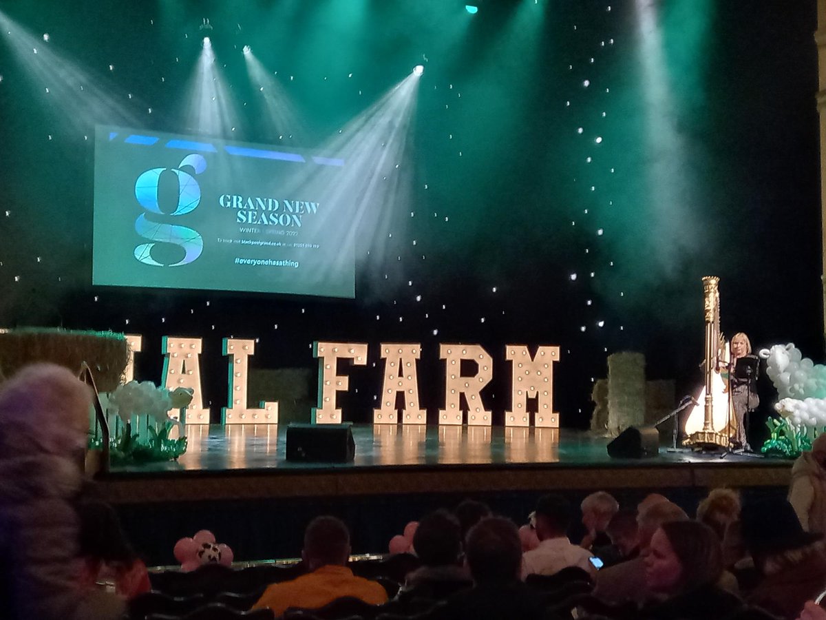 We were at Blackpool <a href="/Grand_Theatre/">Blackpool Grand Theatre 🦋</a> on Tuesday for their season launch.
Can you guess what the theme was?