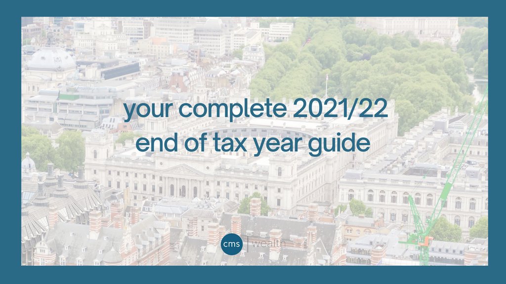 CmsWealth's tweet photo. The 2021/22 tax year ends on Monday 5 April 2022.
Our guide covers 7 allowances and exemptions you should consider making use of to ensure youโre ready for the new tax year: https://t.co/zIyqgstzn1
#taxyear #financialplanning #cmswealth https://t.co/oKbCejc9JM