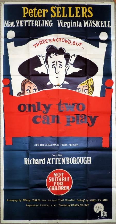 PeterFandom's tweet photo. Good morning Twitter π
1/2. It's a bit of a #PeterSellers day on @TalkingPicsTV today. At 3.50pm #OnlyTwoCanPlay 1962 is on. Directed by #SidneyGilliat with #MiaZetterling #VirginiaMadkell and #RichardAttenborough.
Don't forget #WomanTimesSeven is on at 9pm. https://t.co/iPZGuPHhbY