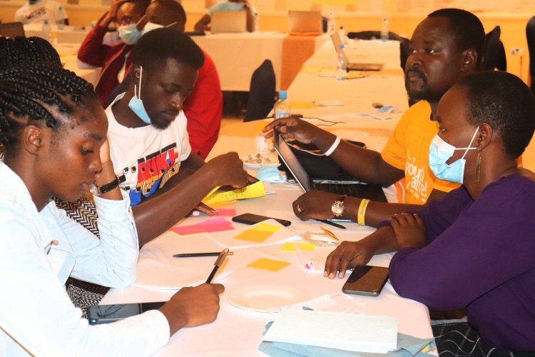 LakeHub's tweet photo. Check out @IREXintl  #iconke  participants building a strategic  communication plan for disseminating their knowledge products to the relevant stakeholders for driving youth work readiness change.
#collaboration #inclusion #YOUTH #Employment #research2change https://t.co/rkxUVSd0NV