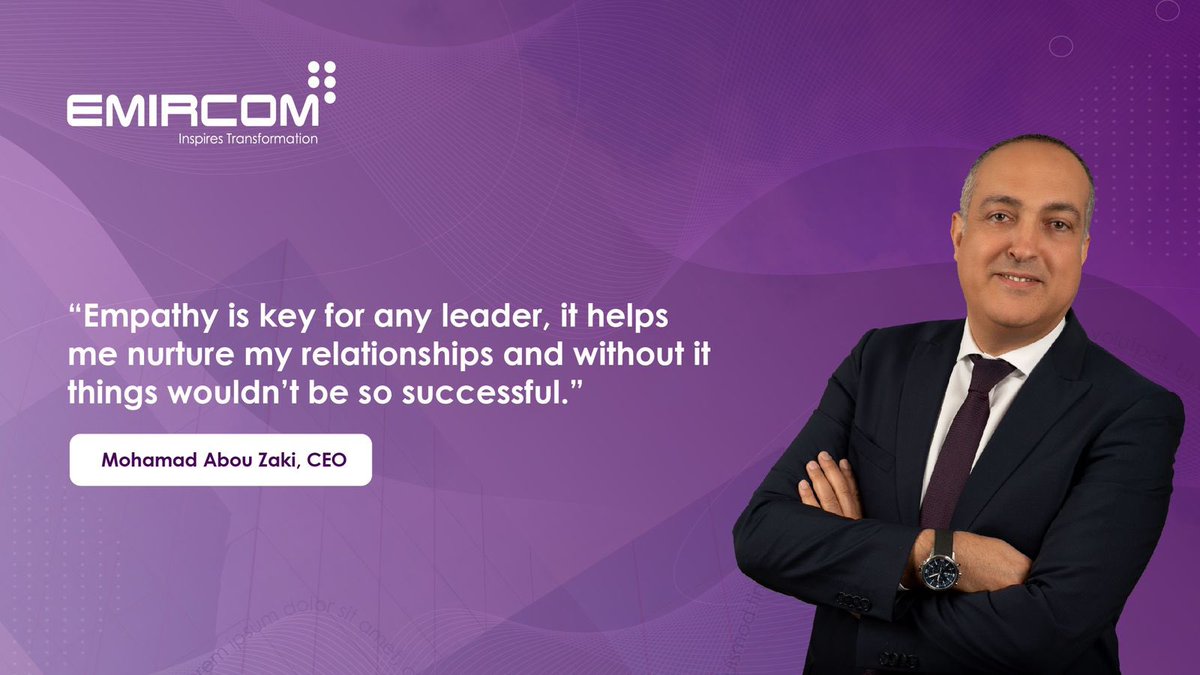 Beautiful words. What are your thoughts on empathy in the business world?