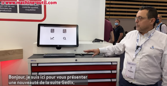 GEDIX_Software's tweet image. 💡#Thurmetall et #Gedix s’associent pour votre performance

Le Directeur Commercial de #LMBA présente notre armoire connectée #Thurlock By Gedix.

Pour les curieux et intéressés, l'armoire sera présente sur notre stand au 
@SIMODEC74
 
Fonctionnalités👇
machine-outil.com/videos/t425/v5…