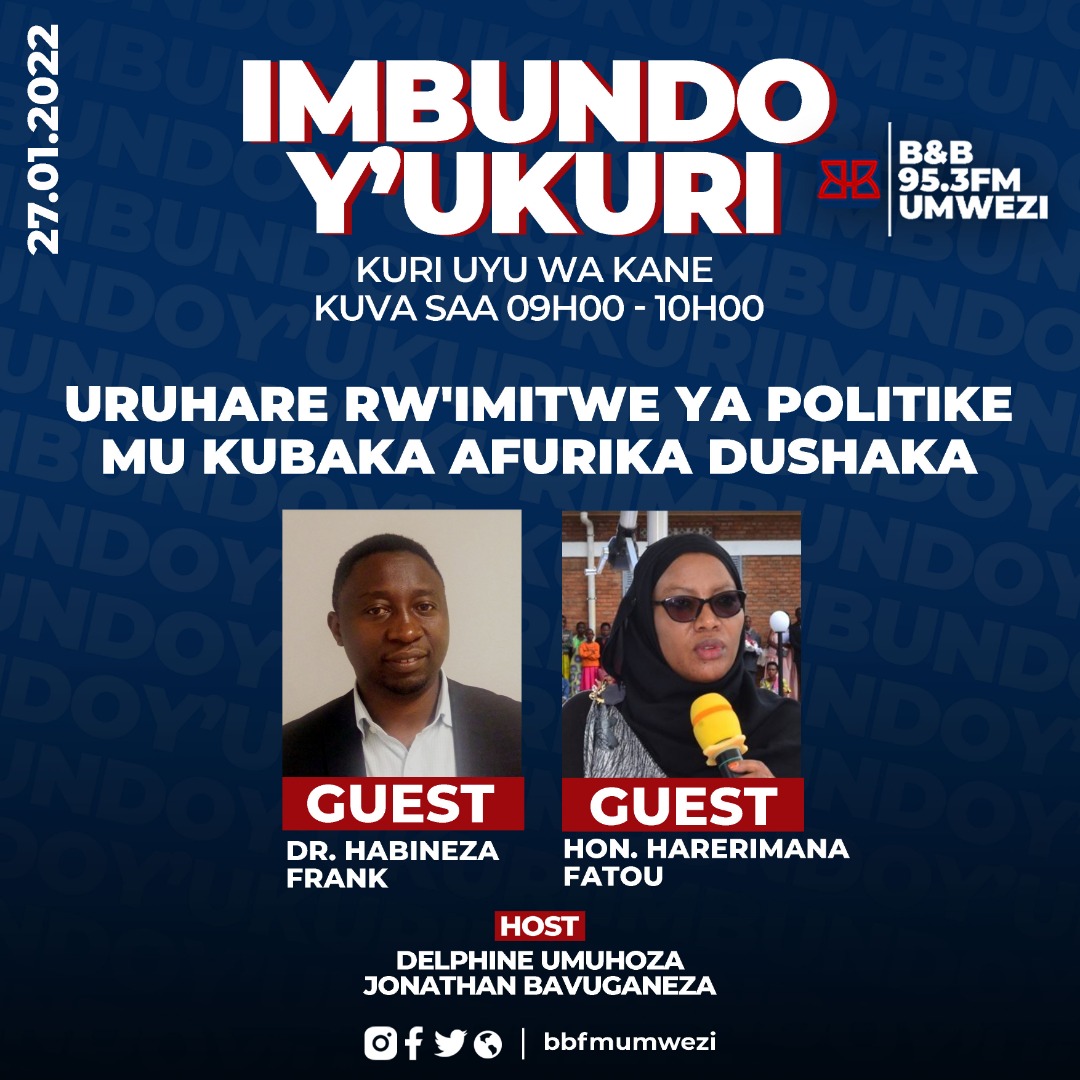 Frank Habineza tweet media