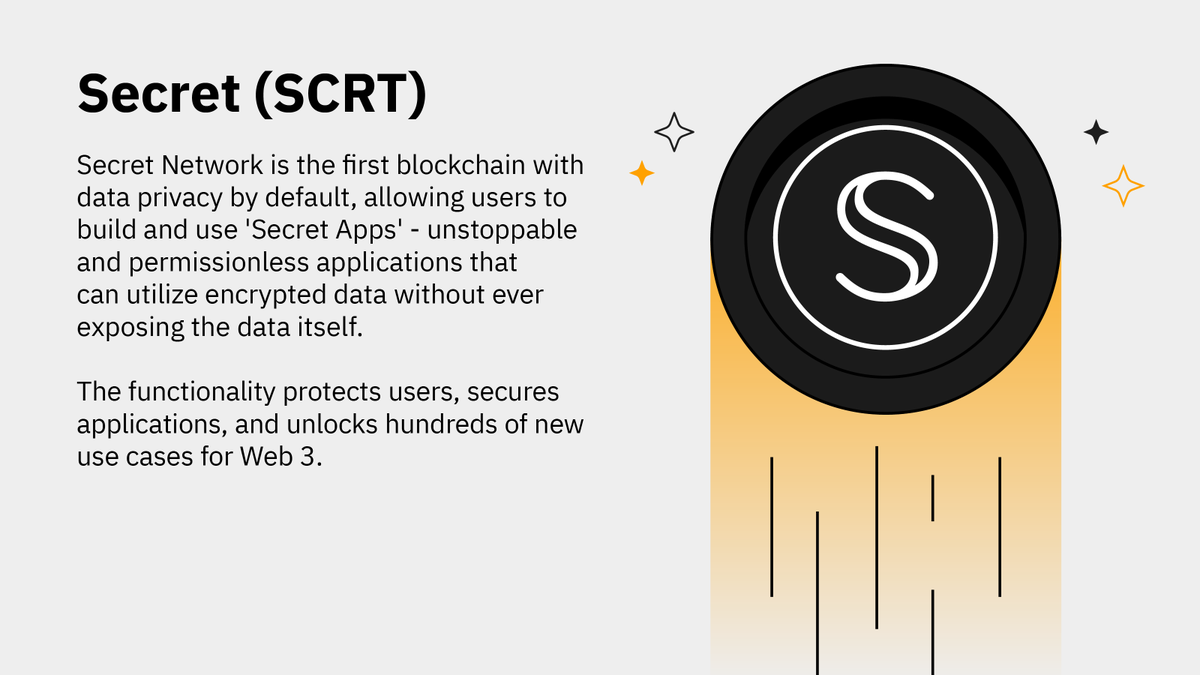 Bybit_Official's tweet photo. 3. 🤫 Secret ($SCRT) https://t.co/uNmInxbtwX