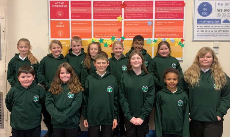 brinsworthwps's tweet photo. Our pupil leaders were really excited today when their hoodies arrived. They all had to write an application or letter stating reasons why they should be chosen. We are proud to introduce our playground buddies, eco-warriors, and sports leaders. 
Well done to you all! https://t.co/clRr8QDDPS