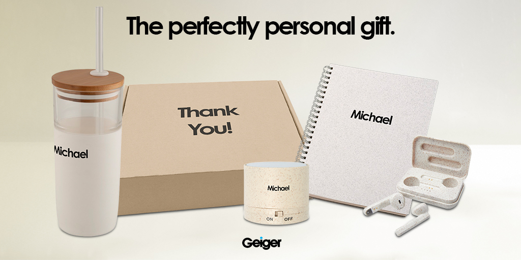 Giving a gift to your colleagues and clients is a way of showing how much you appreciate them.
 
Make it extra special and unique by personalising the gift and adding the receiver’s name to the product.

There's no better way of showing you care.

#Promotionalmerchandise