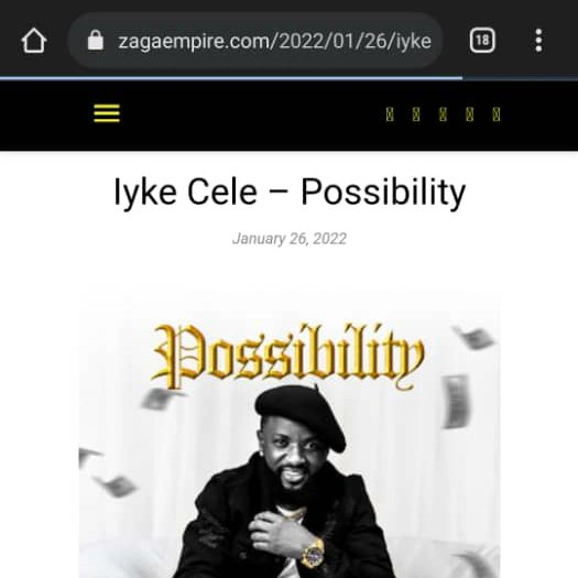 iamiykecele's tweet photo. WOW! BIG THANKS to all the blogs showing me love and spreading word about #possibility. ❤️👍🏾

Download and stream #possibility on iTunes, Spotify and Audiomack. Also available at major music stores and streaming platforms.
Click the link in my BIO. And remember to SHARE!! https://t.co/nU7gdi5q4p