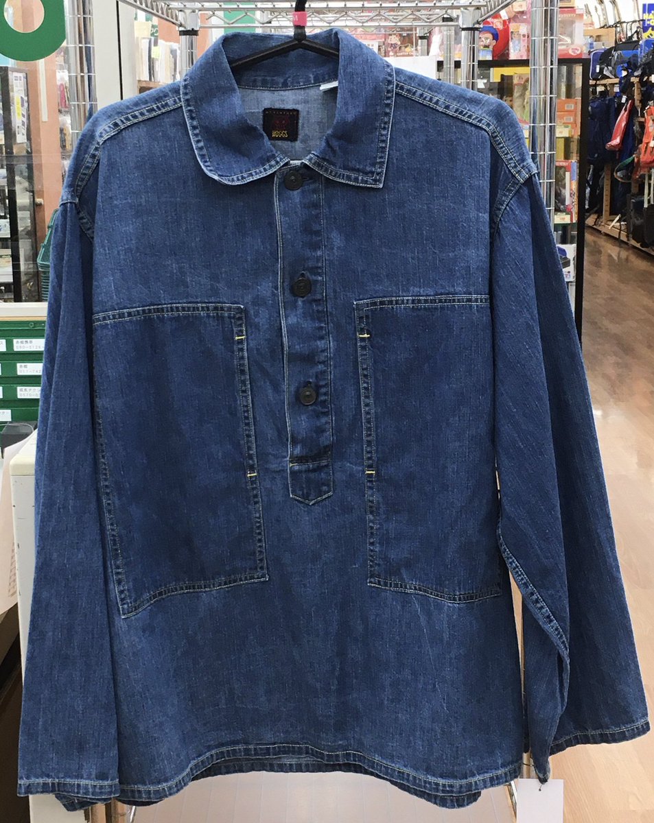 hard_offhouse's tweet photo. NEPENTHES HOGGS
デニムプルオーバーシャツ¥5,500
のご紹介です！重ね着で今から活躍するアイテムです☆
オフハウス青森中央店ではメンズ服の買取強化中です！
#オフハウス青森中央店
#NEPENTHES
#HOGGS
#メンズ
#デニムシャツ https://t.co/5i1hqXlDlJ