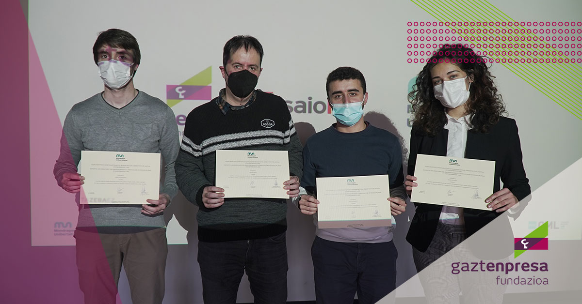 gaztenpresa's tweet photo. #EventoGaztenpresa | 🚀 Ayer estuvimos en la entrega de premios #ChangemakerLab, un programa de @MUnibertsitatea para impulsar el #emprendimiento.
🏆 Zorionak a los proyectos ganadores! https://t.co/7u7RW4OAAx