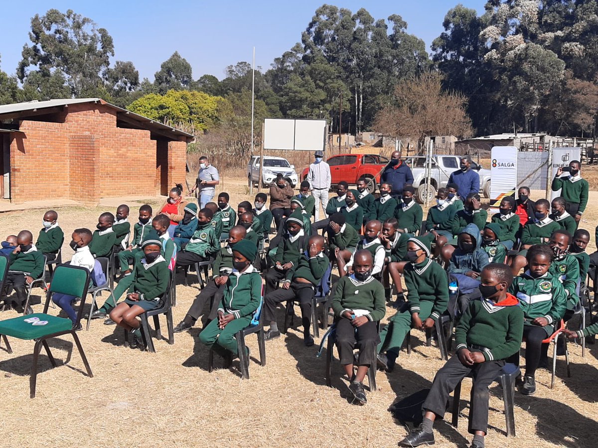 SALGA (@salga_gov) on Twitter photo SALGA partnered with <a href="/kmrs_za/">KUNENE MAKOPO RISK SOLUTIONS</a>, <a href="/MTNza/">MTN South Africa</a> <a href="/DBE_KZN/">KZN Education</a> & <a href="/Rand_Water/">Rand Water</a> to donated various items to the school to support the learners. This includes hand sanitizers & stands, face masks, e-learning tablets, sanitizer stands, food parcels, 1000L water tank & 6 taps with run running water, SALGA partnered with <a href="/kmrs_za/">KUNENE MAKOPO RISK SOLUTIONS</a>, <a href="/MTNza/">MTN South Africa</a> <a href="/DBE_KZN/">KZN Education</a> & <a href="/Rand_Water/">Rand Water</a> to donated various items to the school to support the learners. This includes hand sanitizers & stands, face masks, e-learning tablets, sanitizer stands, food parcels, 1000L water tank & 6 taps with run running water,