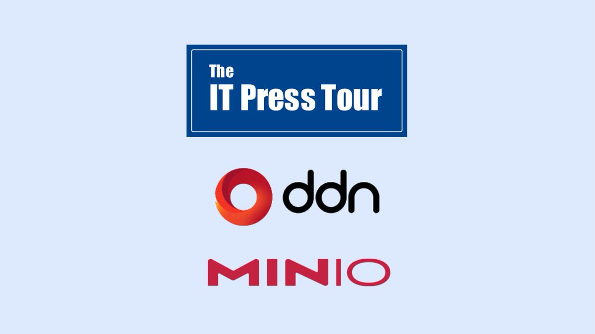 CDP_FST's tweet photo. What a day for The IT Press Tour w/ @DDN_limitless and @Minio sessions - we could even have named that one "An open source day" Major announcements and news #MultiCloud #DLM #NAS #S3 #HPCStorage #FileStorage #ObjectStorage #Lustre #ParallelFS #DataManagement #OpenSource #ITPT https://t.co/NSUqMY9zrA