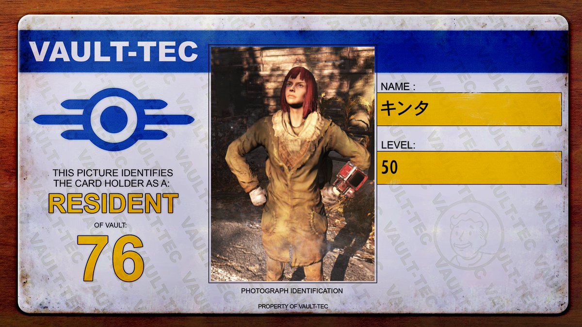 kinta_rabbit's tweet photo. レベル50になりました!
#fallout75 https://t.co/cnPDtn8HIE