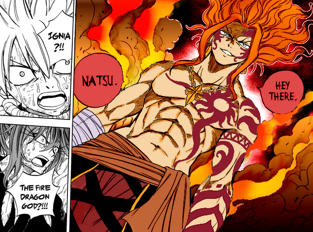 Natsu Dragneel (Son of the Fire Dragon Igneel)