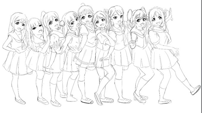 おつかれさま
朝のうちに9人になりました
日中は仕事があれこれあって何もできないので
また明日も朝のうちに進めていこうと思う
明日からは綺麗に直していきます
今日はお終い

#おつかれちゃん 