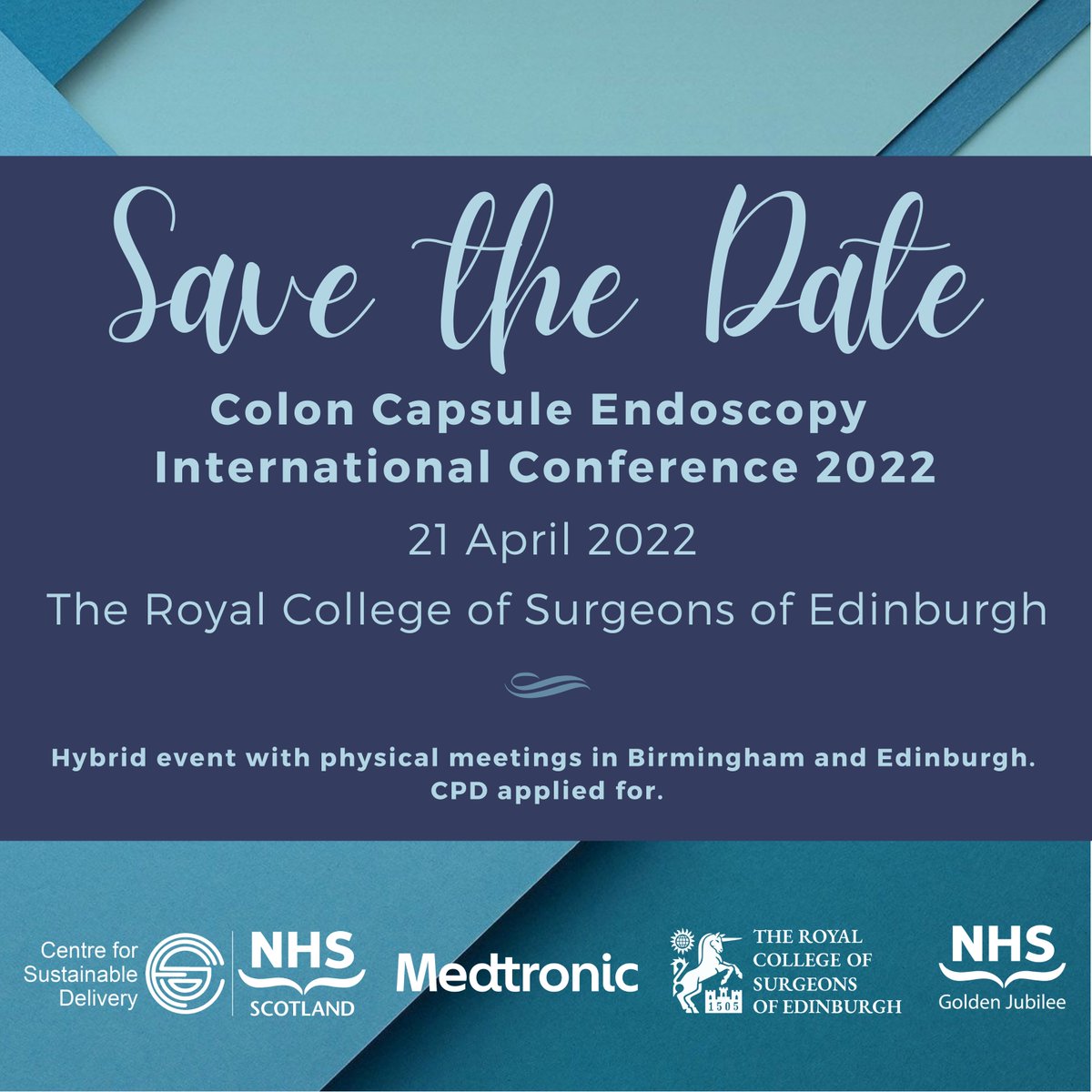 🗓️Save the Date🗓️
This all day event can be attended in person or virtually!
Key topics:
•The emerging international evidence on CCE 
•An update and lessons learned from the Scottish roll-out of CCE
•A look-ahead at new developments in capsule technology and application of AI