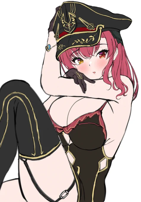 あいママ衣装の船長らふ 