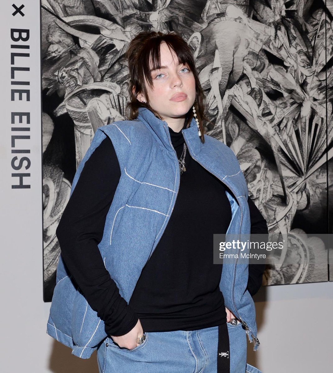 Billie Eilish wearing our TR denim.