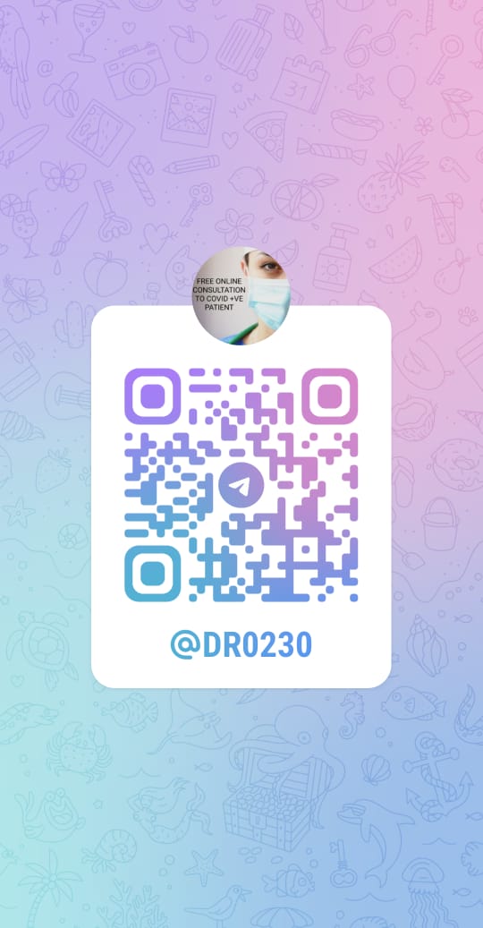 #CovidConsultation on Telegram for people on #HomeIsolation and also for care givers on by verified doctors ⚕️👨‍⚕️👩‍⚕️🏥 spontaneous responses. Join and share 👍 t.me/dr0230