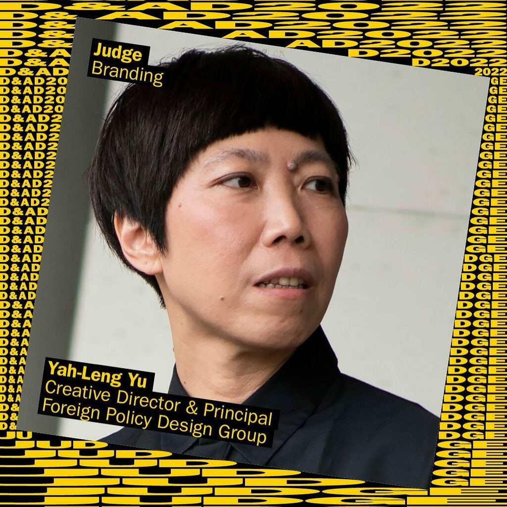 We are excited to announce that our Creative Director <a href="/yahlengyu/">Yah-Leng Yu</a> will be judging for the D&amp;AD Awards 2022 in the Branding category.

The work that wins a D&amp;AD Pencil leaves an important and lasting legacy. It is the pinnacle of many careers, but most imp… instagr.am/p/CZOoKl6PO63/