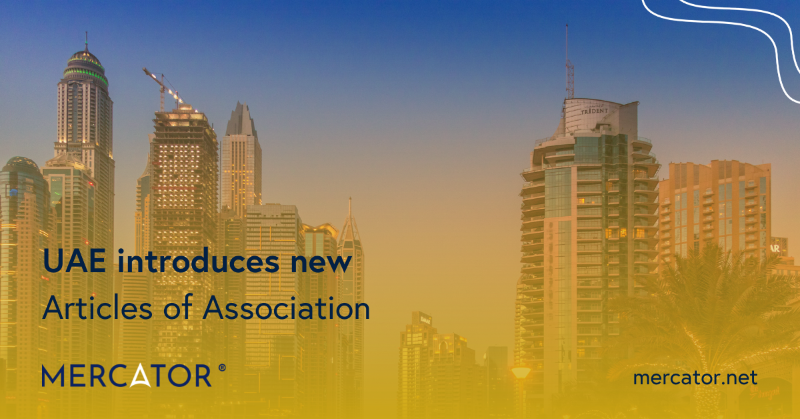 MercatorbyCitco's tweet photo. In accordance with Reg.184.7 of DMCCA Company Regulations 2020, new Articles of Association have been introduced in the UAE.
#Mercator #RegUpdate #UAE