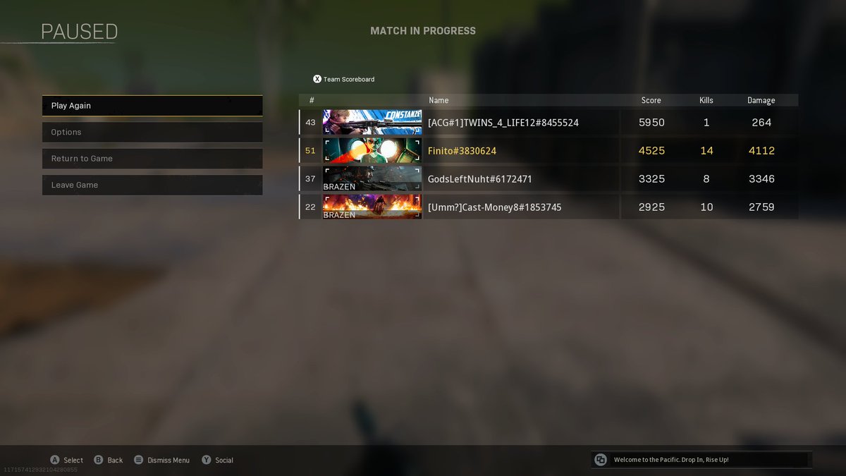Gaming_Angler's tweet photo. Best rebirth Island game yet. 14 kills and we won. https://t.co/uMSVvog0ZQ