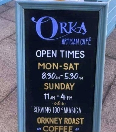 Open from 8.30am in St Swithin Street 
&amp;
10am Ballater.
Both open seven days a week💙