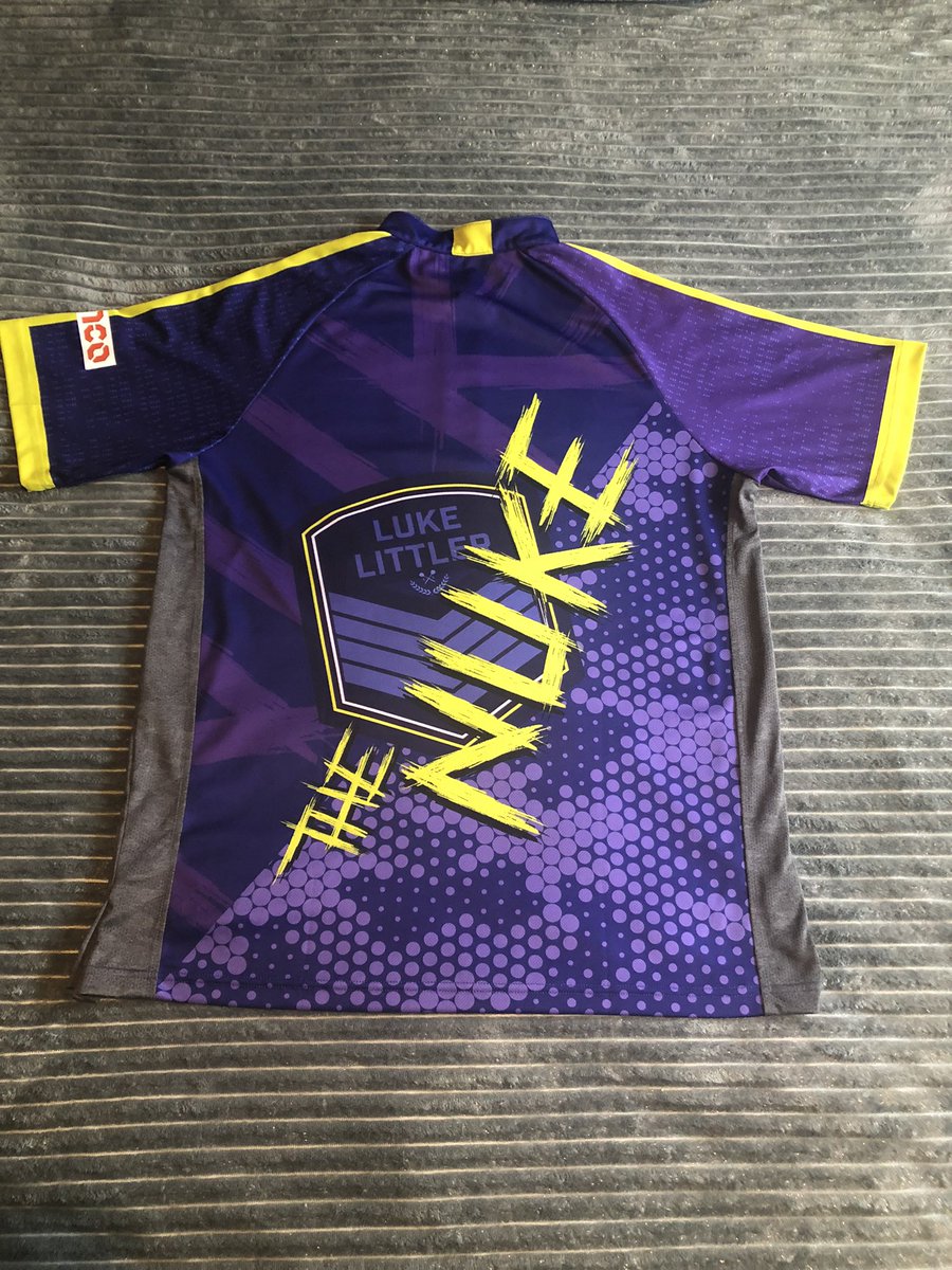 LukeTheNuke180's tweet photo. Thanks @TargetDarts @Garryplummer for designing my own shirt and 8 flights 🎯😍 Can’t wait to wear it on stage at #MiltonKeynes #LadbrokesMasters #Super16Final @JDCdarts @OfficialPDC @eleanor15042 @Prestige_PBS @Zxfsports @Dartsshopsth @lorraine180 @bucker1980 @lisa_littler https://t.co/wuX85klY86