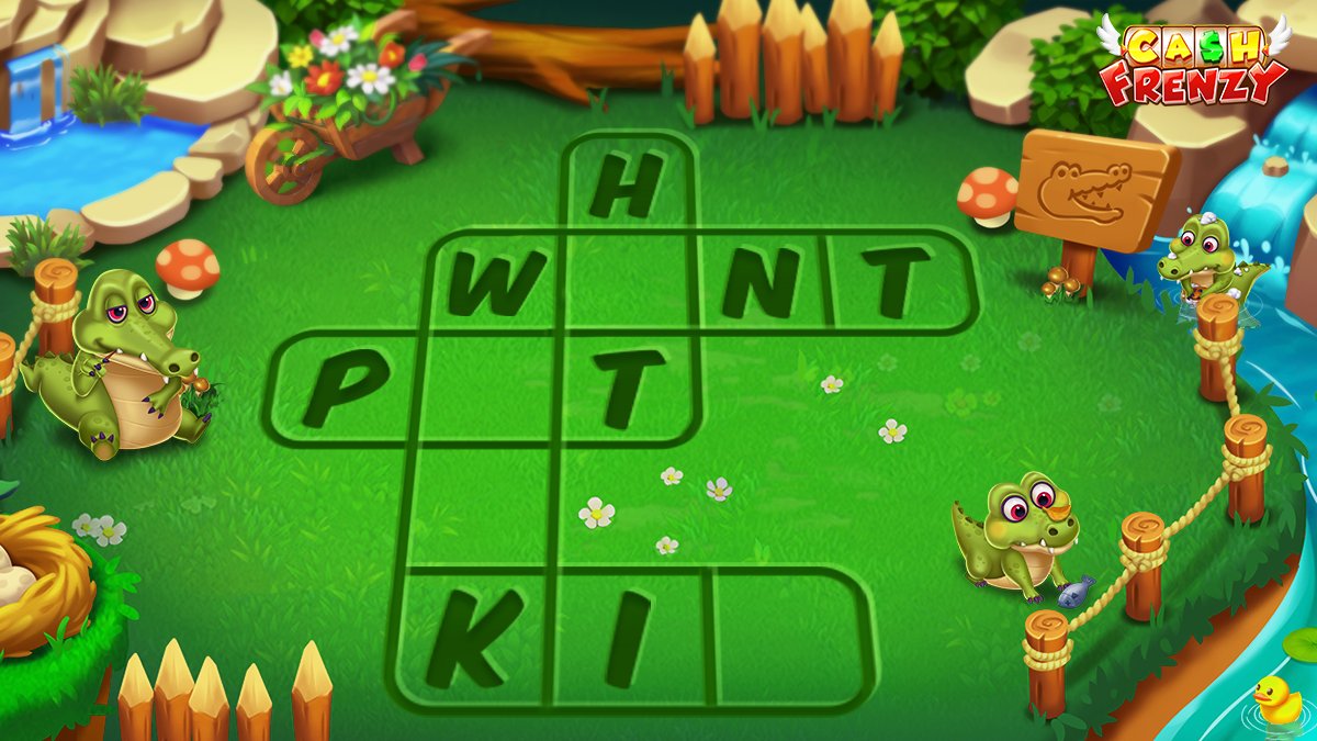 Cash Frenzy Casino on Twitter: "Are you enjoying our😊New Slot? Let's take  a rest and play our mini-game here!✨ 🍊Could you fill this crosswords  puzzle? Small Tips: The answer may vary~ Also,