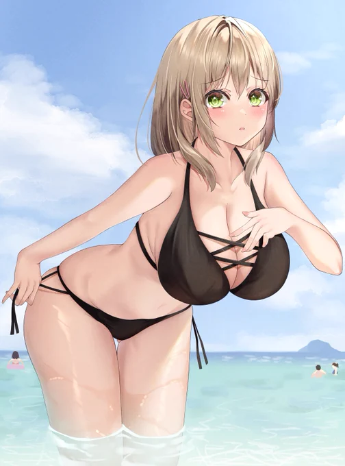 似合うかな…? 
