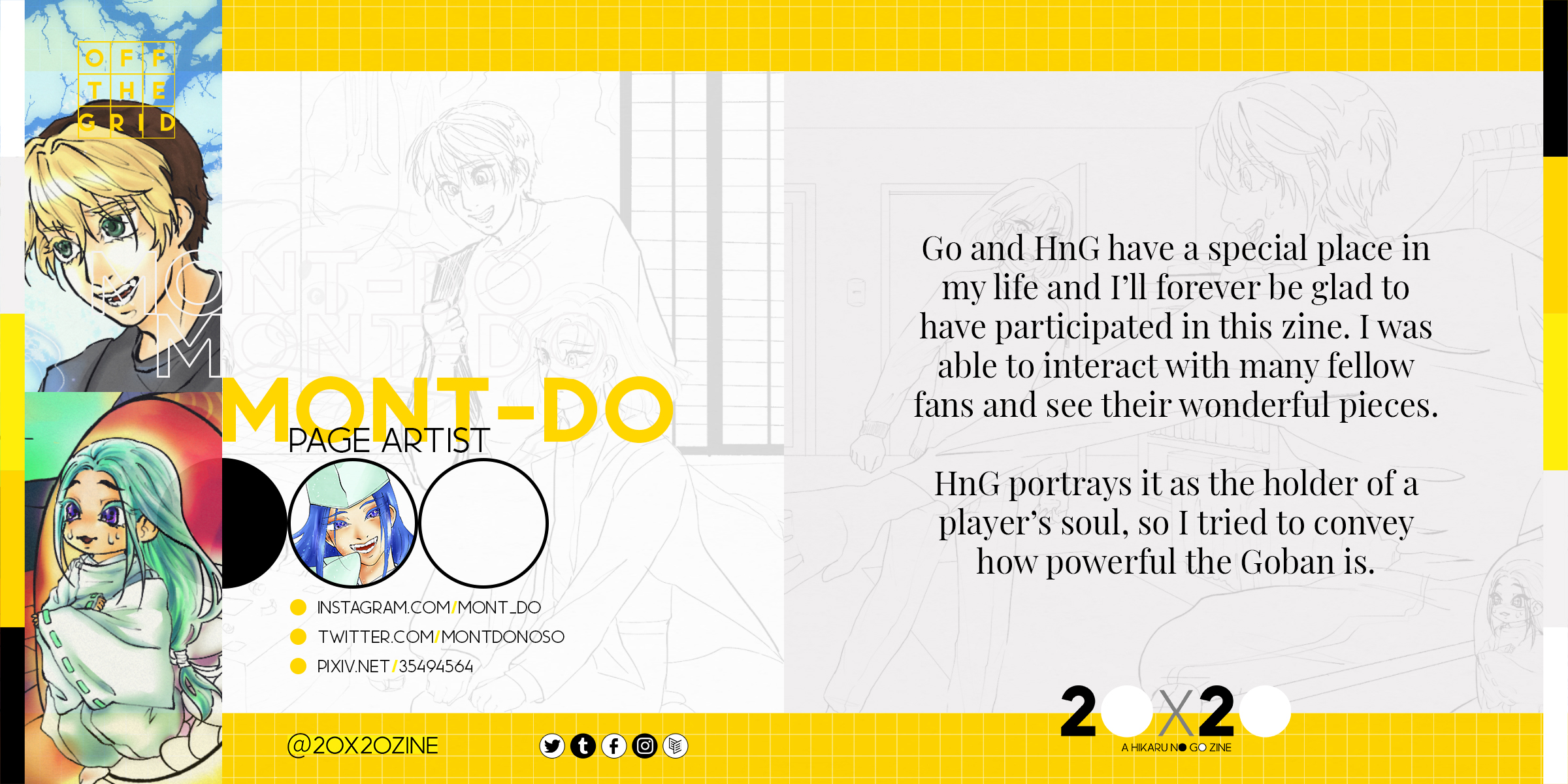 20x20: A Hikaru no Go Zine