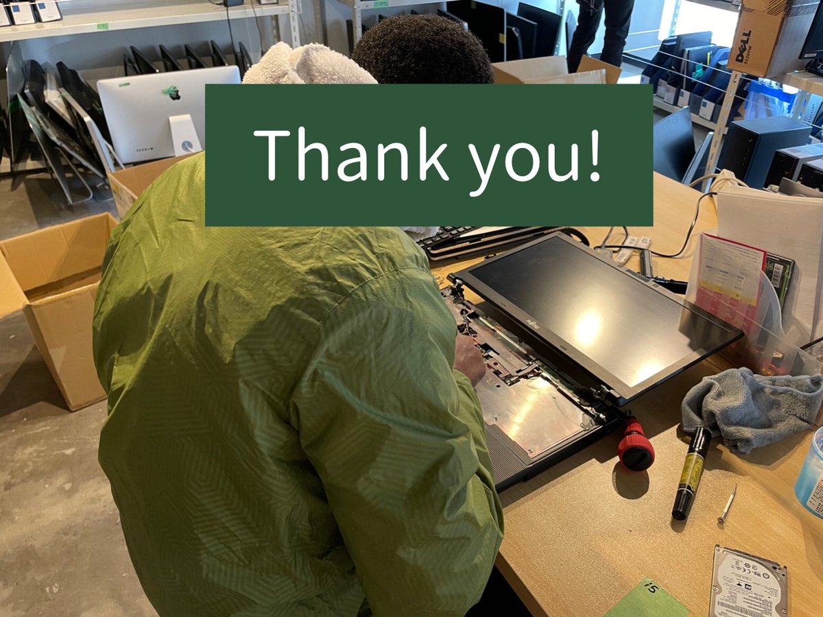 zeropc_jp's tweet image. 2021年、
#ZEROPC がアップサイクルした
パソコンの数は...

【1,723台】！！！💻🌱

新品のパソコンを作る場合に比べ、

25m水泳プール
【201杯分】の水💧

【33,230本分】の木が
1年で吸収できるCO2量🌳

を削減することができました！

ご利用いただき、
ありがとうございました！☺️