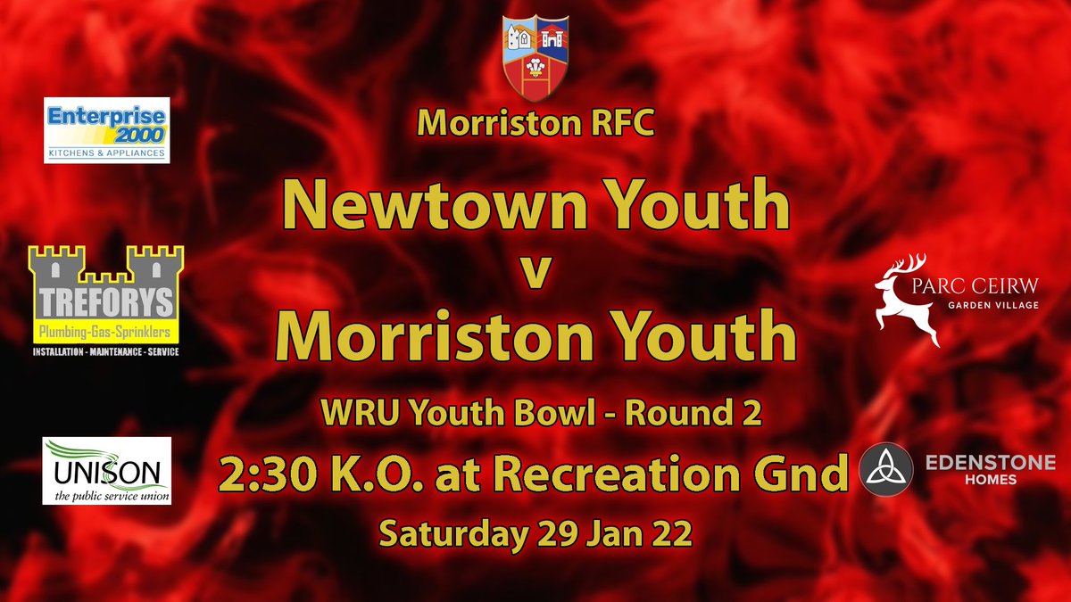 MorristonYouth's tweet photo. !!! Young Monkeys head North. !!!
On the road for their Round 2 clash in the
WRU Youth Bowl -v- @NewtownRugby Youth
#TreforysGas @unisonswansea #Enterprise2000 @EdenstoneGroup #ParcCeirw
@AllWalesSport
#uppamonkeys
🔴🐵⚫️🐵🔴🐵⚫️🐵🔴 https://t.co/eOHYmLZL3A