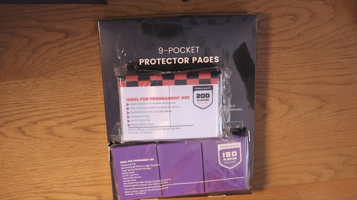 TOTALmtg's tweet image. I got sent some cool products from TitanShield and in todays video (3PM UK / 10AM ET) i'll be giving them a review and testing them out! I've sleeves, inners and a whole bunch of 9-Pocket Protector Pages! Also in the vid will be a cool discount code. #titanshield #empowerpassion