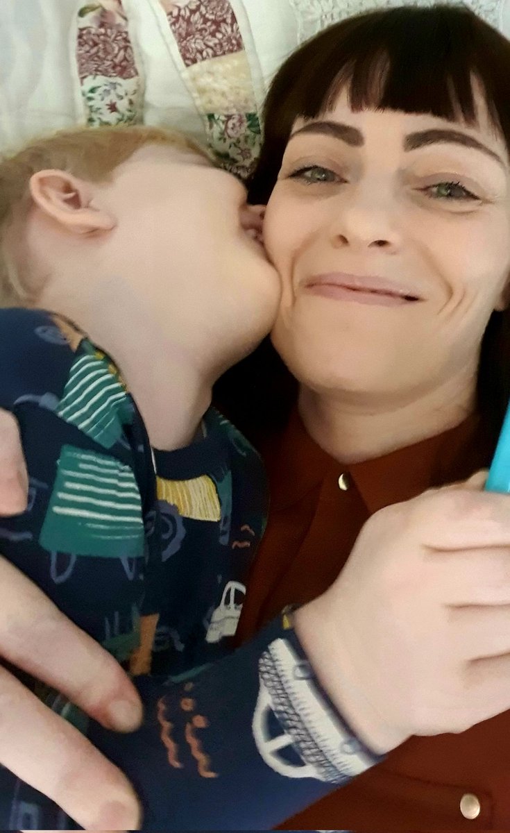 NicholaMallon's tweet photo. Covid isolation & working from home isn't always a pain #isolationbuddy https://t.co/6HNtolyd0Z