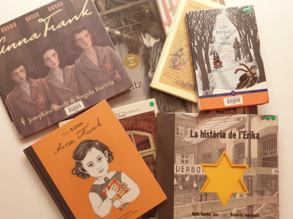 fcollserola (@fcollserola) on Twitter photo Avui #27gener, #DiaMemòriaHolocaust, recordem la importància de no oblidar a través d'aquesta proposta de literatura infantil realitzada des de les nostres biblioteques.
<a href="/EscolaAvenc/">escolaavenc</a> <a href="/EscolaRFuster/">Escola Ramon Fuster</a> <a href="/EscolaFMTE/">Escola Frederic Mistral-Tècnic Eulàlia</a>
📚 shorturl.at/blqE3
#HolocaustMemorialDay Avui #27gener, #DiaMemòriaHolocaust, recordem la importància de no oblidar a través d'aquesta proposta de literatura infantil realitzada des de les nostres biblioteques.
<a href="/EscolaAvenc/">escolaavenc</a> <a href="/EscolaRFuster/">Escola Ramon Fuster</a> <a href="/EscolaFMTE/">Escola Frederic Mistral-Tècnic Eulàlia</a>
📚 shorturl.at/blqE3
#HolocaustMemorialDay
