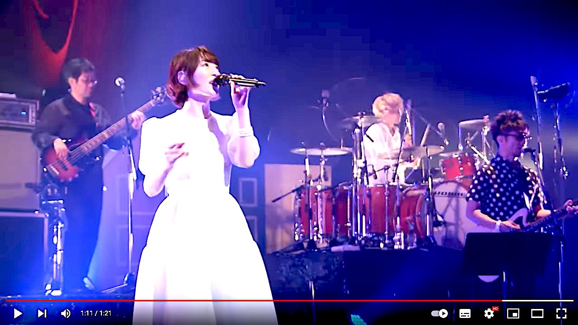 roundkitagawa's tweet photo. ライブ動画!
花澤香菜「You Can Make Me Dance」Short size
作詞・作曲・編曲:矢野博康
https://t.co/aTsLgN86kA
ディスティネーションズ:Key,Cho:末永華子、Per,Mnp:毛利泰士、G:北川勝利、Dr:渡邊シン、B:千ヶ崎学、G:山之内俊夫
#花澤香菜 #Moonlight_Magic
#むんまじ #ポル香菜 #blossom https://t.co/hsuBkMhidb