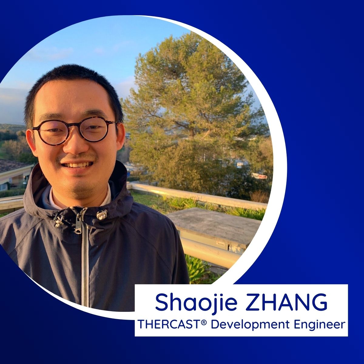 👋 Welcome to Shaojie Zhang, the new recruit of the Develeopment Team!
📍 From China
🎓 Engineer from MINES Saint-Etienne, thesis at CEMEF on solid/liquid coupling in solidification processes
💼 1 year of postdoctoral studies 
❤️ Ping-pong, hiking and Sci-Fi TV shows