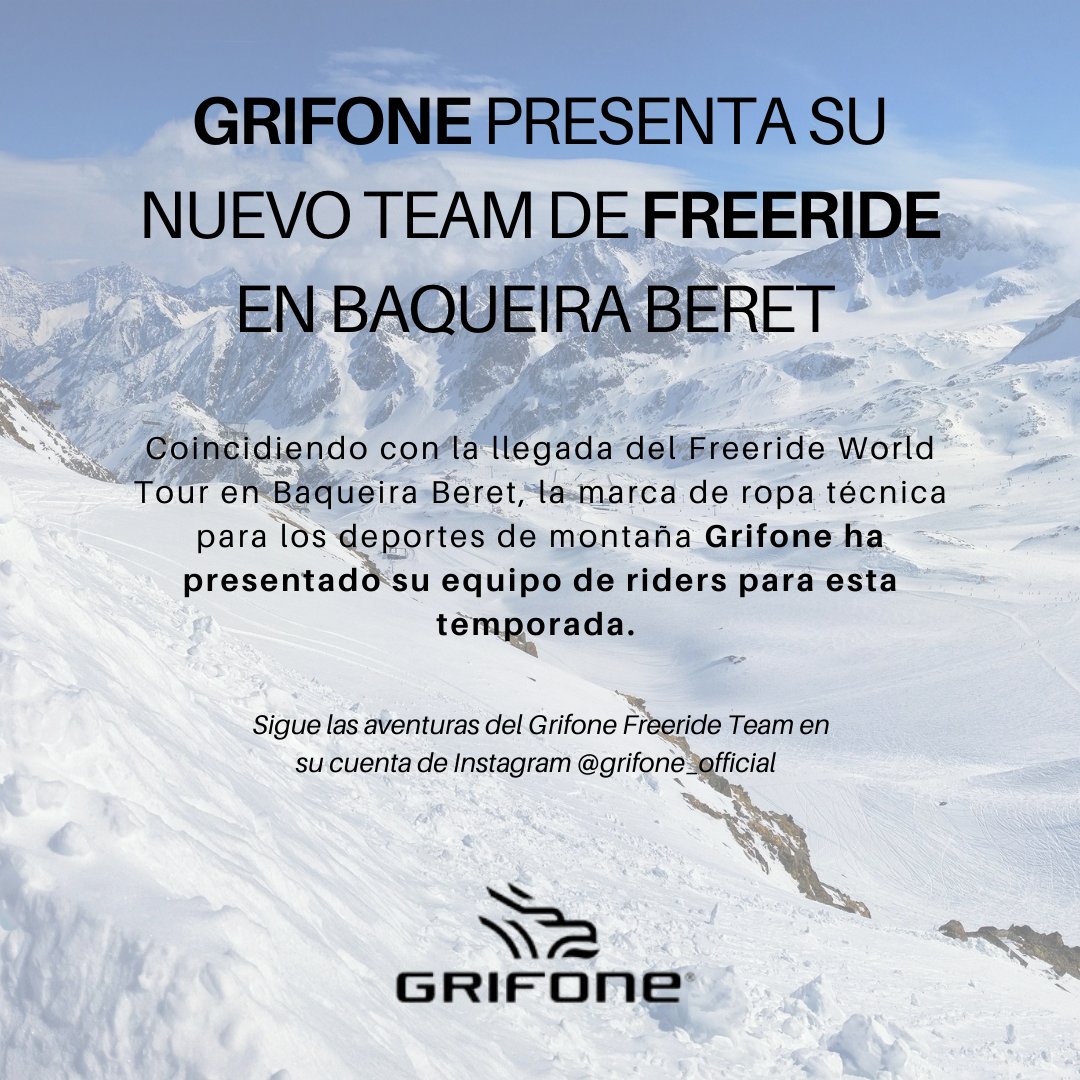 CampBaseOutdoor's tweet photo. Nuevo team freeride de Grifone📍🗻✨

@grifoneteam https://t.co/xnAQjF6VI0