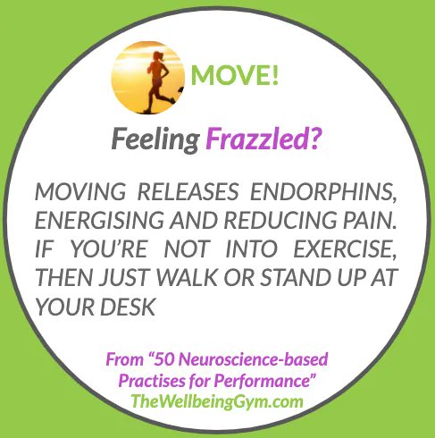 Today's Tip for #neuroscience based #performance and #wellbeing. #50TipsforPerformance from #TheWellbeingAcademy. 
New! Micro-learning courses at buff.ly/3FKM053