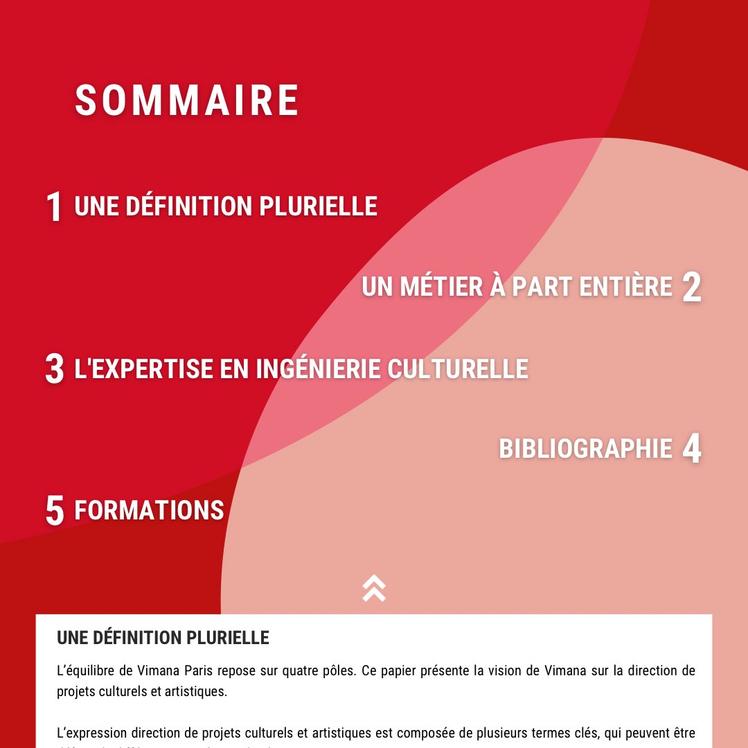 VimanaParis's tweet photo. Cette semaine, Vimana vous présente l'un de ses pôles d'activité : la direction de projets culturels et artistiques ✨

Pour retrouver l'intégralité du notre série "Les papiers" 📄, rendez-vous sur notre site internet, lien en bio !

#projectmanagement #evenementiel #entrepreneur https://t.co/wOn36zWutj