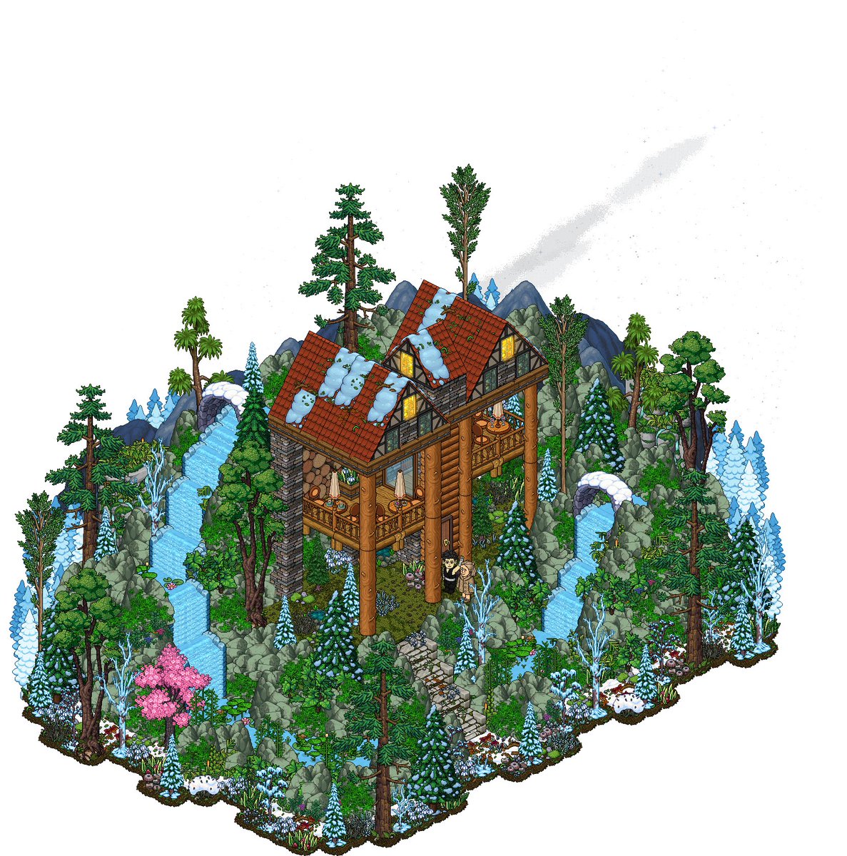 Et voila le palier 22 de l'aincrad, la maison de kirito et de asuna, sur <a href="/Habbo/">Habbo</a> ! 
Merci à <a href="/MawlieBuild/">Mawlie</a> 💖
#Habbo <a href="/HabboFR/">Habbo FR</a>