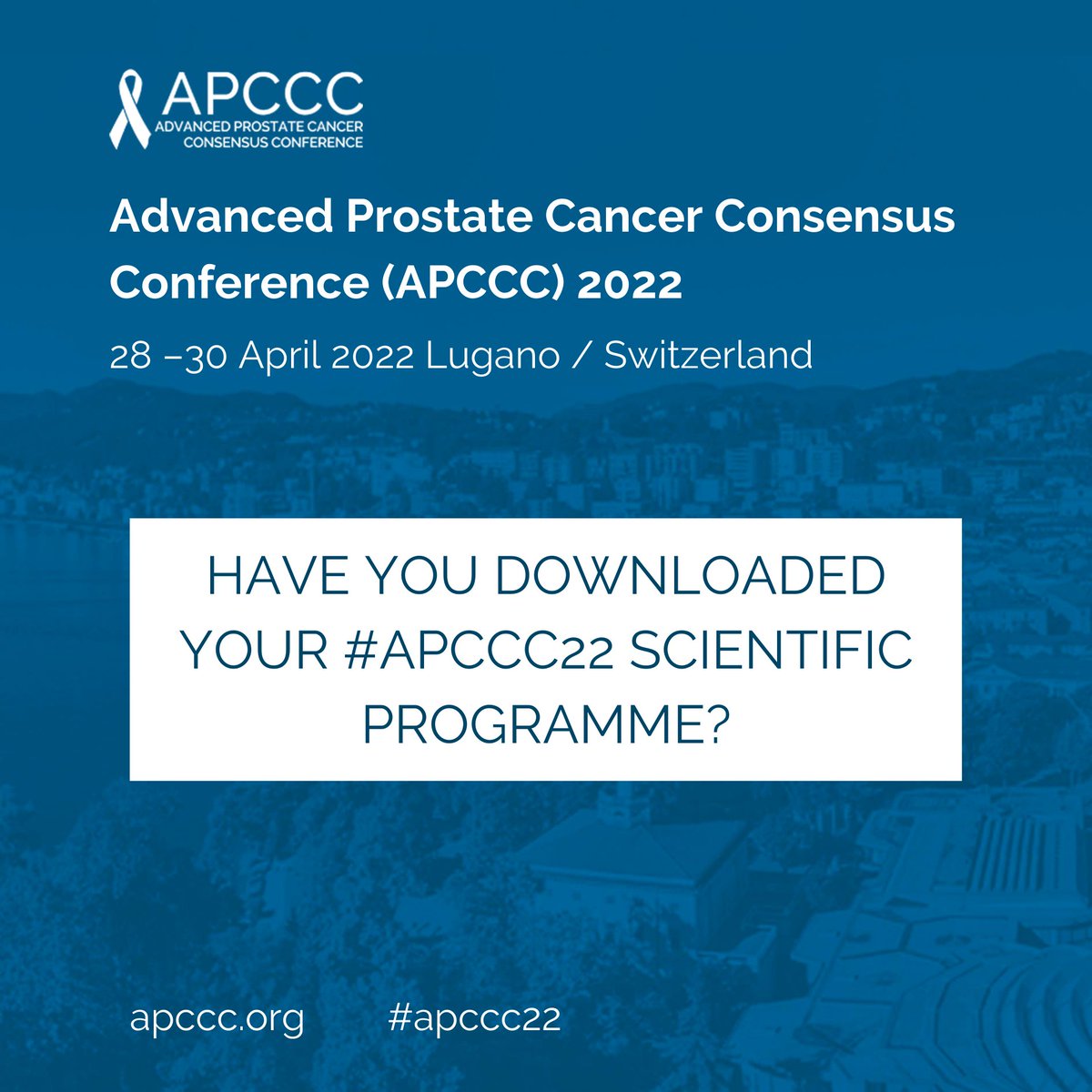 Have you downloaded your scientific programme for #APCCC22 ? For more information on discussions and debates view our scientific programme now. apccc.org/apccc-2022/sci… #ProstateCancer #APCCC21