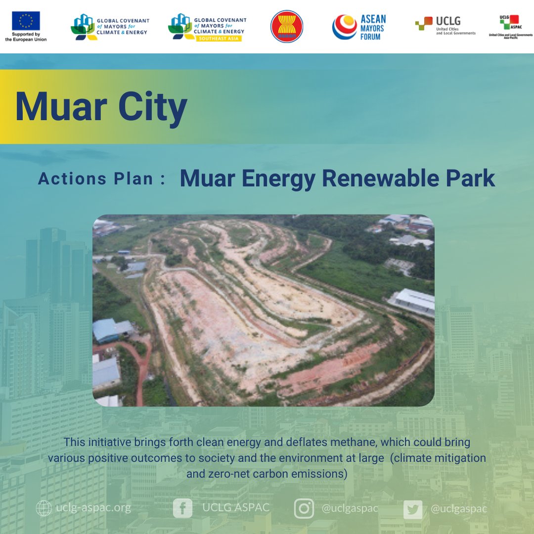 uclgaspac's tweet photo. Let's take a look at urban Malaysia's the climate action strategy through the GCoM SEA National Webinar last Monday!
#Together4OurPlanet
#Insight4Leader
#4BetterLocal
#StartNowStartTogether https://t.co/v5ek6BXD61
