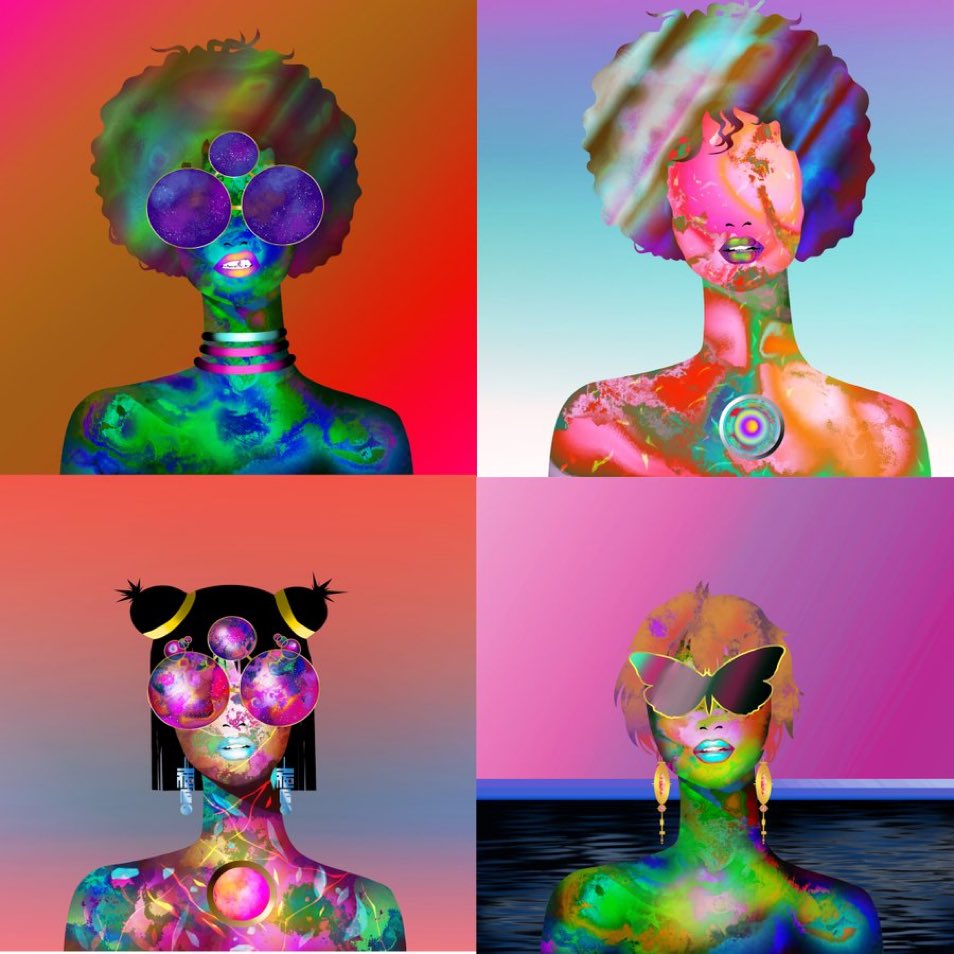 <a href="/ParisHilton/">Paris Hilton</a> <a href="/WomenTribe_nfts/">Women Tribe</a> would 🤍 to welcome to the 🌈Tribe with one of their 👁-catching digital #NFTs 
Female-led project, great community! PLUS a Road 🗺 for #givingback 
>Supporting @OutRightIntl new program EmpowHER 
>Annual Scholarship Graduation cap
#WomeninNFTs #WomensArt