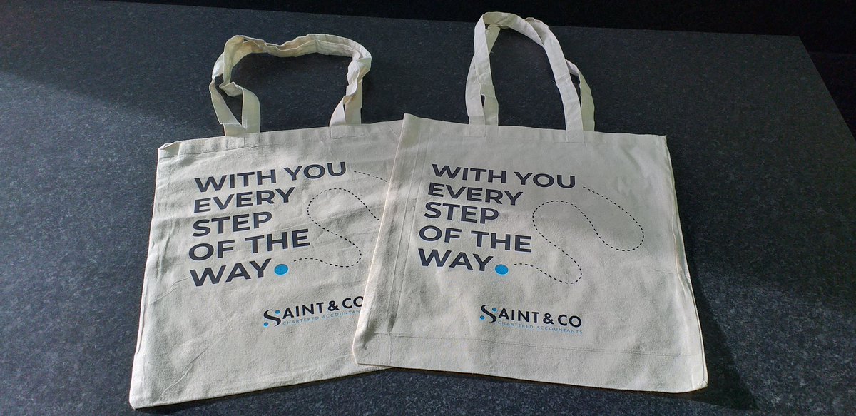 test Twitter Media - Our new  tote bags have just been delivered.    Come and pick one up later today with other Saint & Co goodies at Carlisle Skills Fair @CarlisleCollege  2.30 pm - 6.30 pm.   Sophie and Gemma will be on hand to answer any questions you have about a career in accountancy. https://t.co/p1m3CTLFvs